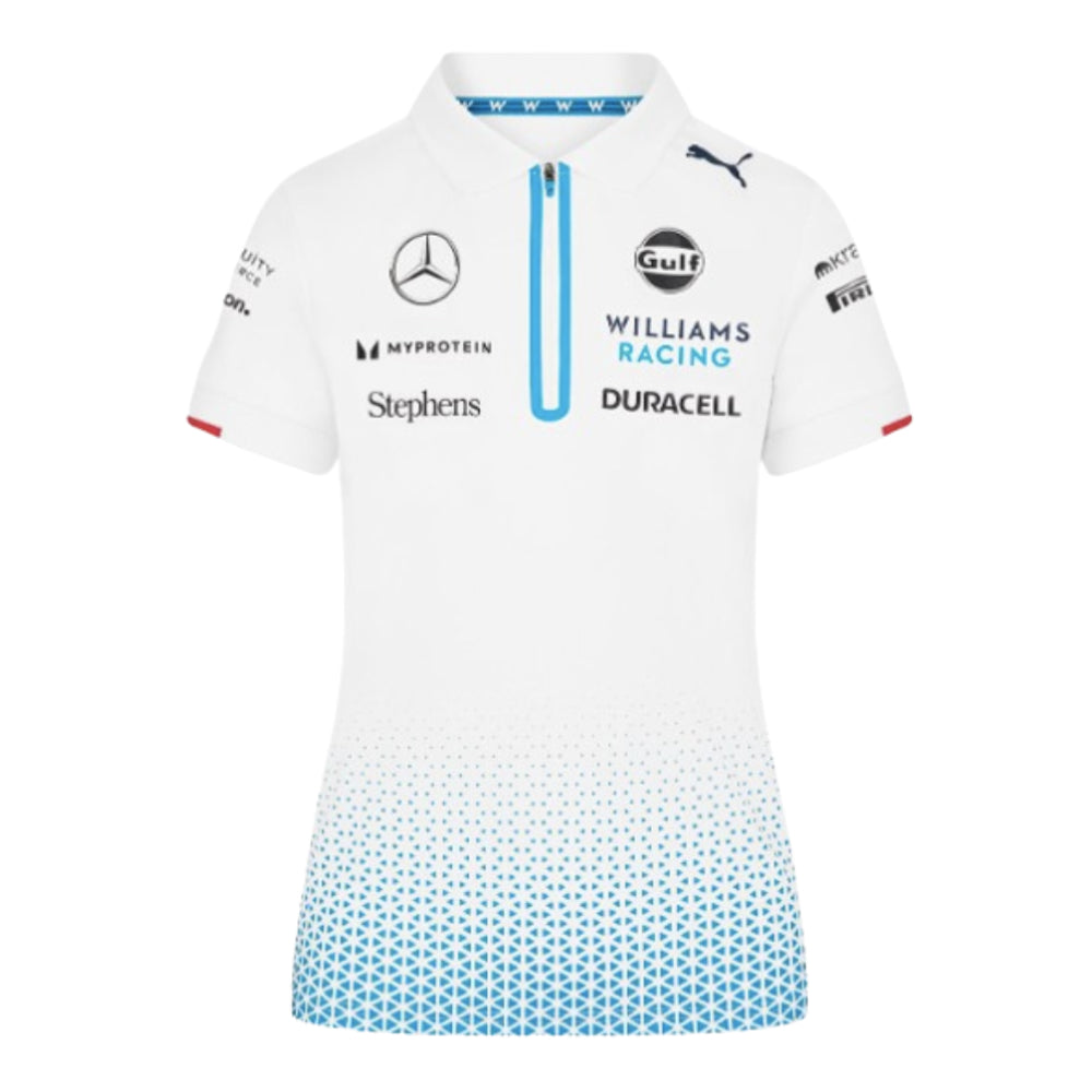 2024 Williams Racing Team Polo Shirt (White) - Womens_1