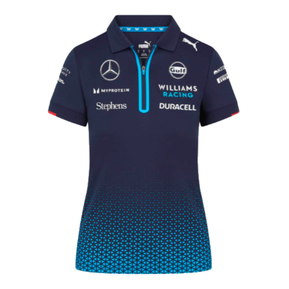 2024 Williams Racing Team Polo Shirt (Navy) - Womens_1