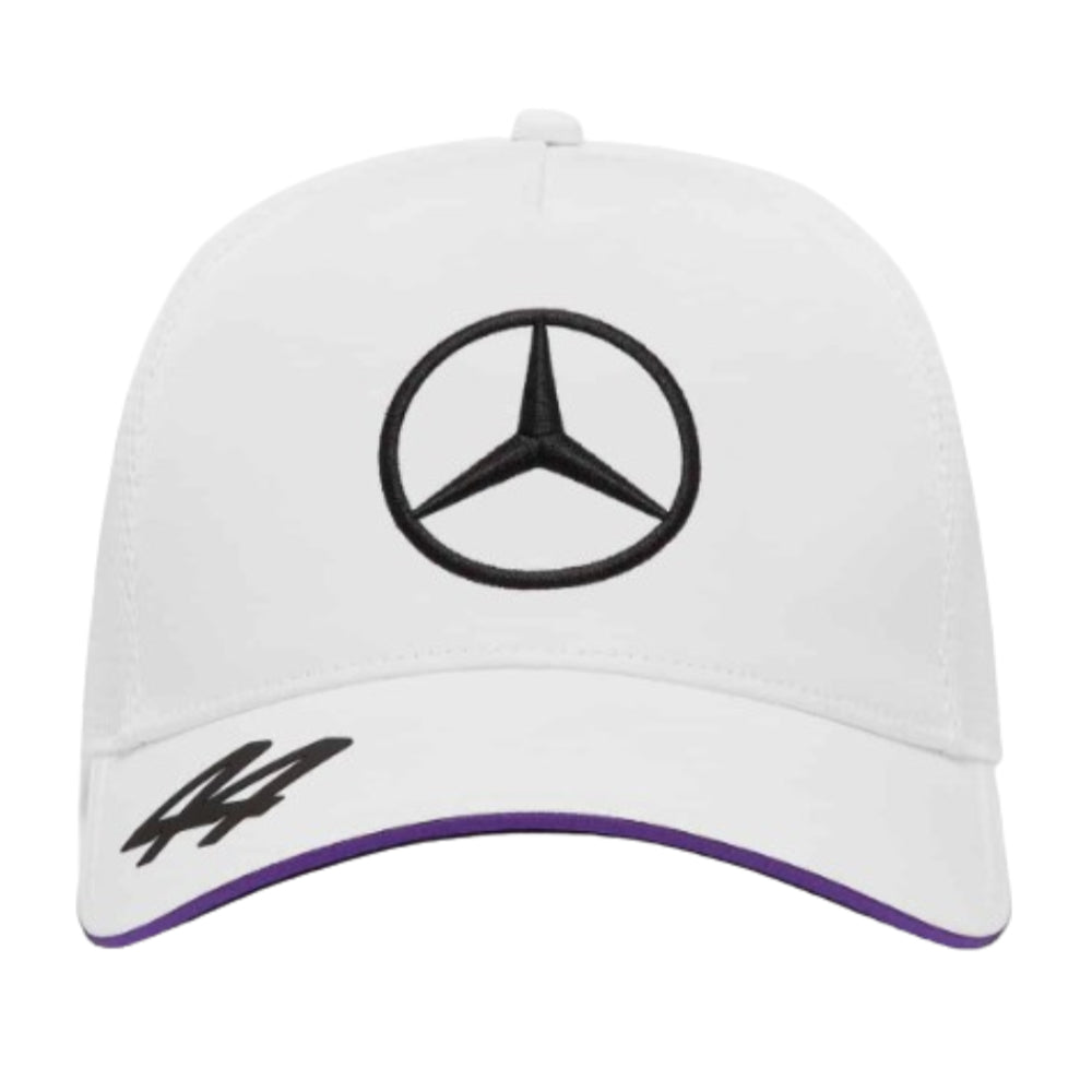2024 Lewis Hamilton Mercedes Team Trucker Cap (White)_1