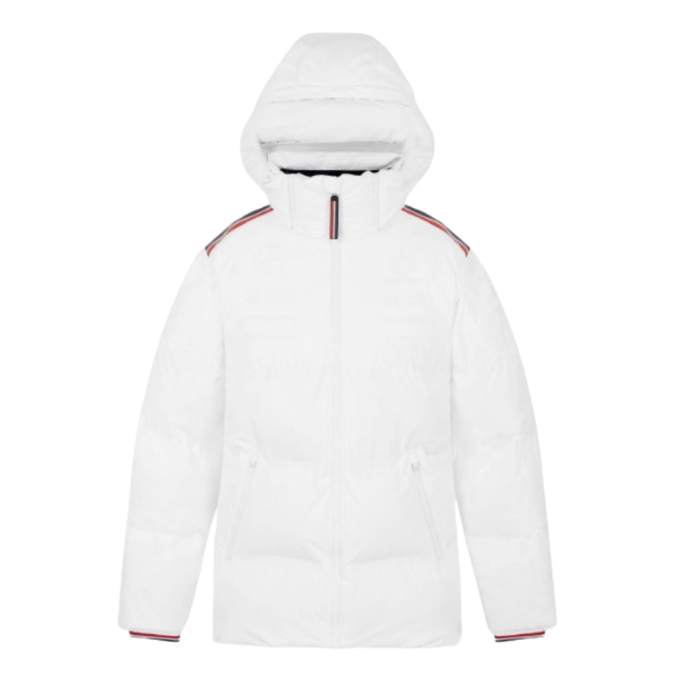 2024 Mercedes-AMG Mens Team Puffer Jacket (White)_1