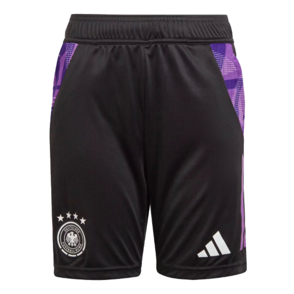 2024-2025 Germany Training Shorts (Black) - Kids_1