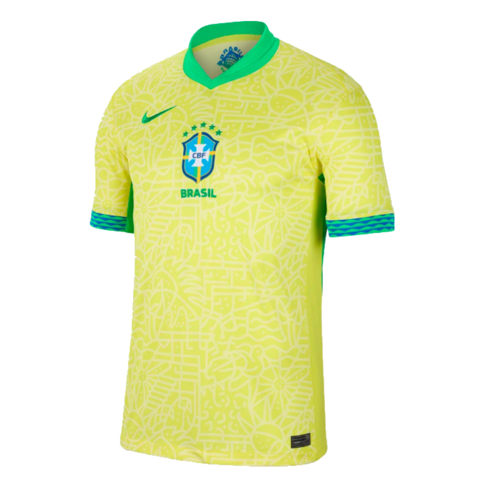 2024-2025 Brazil Home Dri-Fit ADV Match Shirt_1
