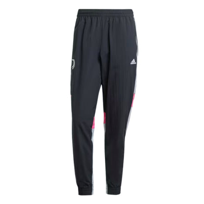 2024 Juventus Woven Tracksuit Bottoms (Black)_1