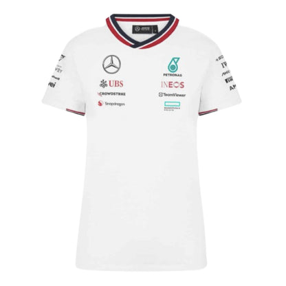 2024 Mercedes-AMG Team Driver T-Shirt (White) - Ladies_1