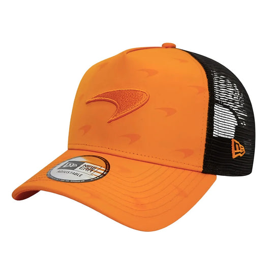 2024 McLaren A-Frame Trucker Cap (Orange)_1