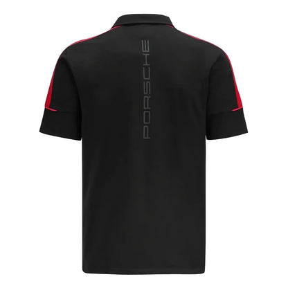 2024 Porsche Motorsport Mens Polo Shirt (Black)_1