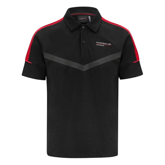 2024 Porsche Motorsport Mens Polo Shirt (Black)_1