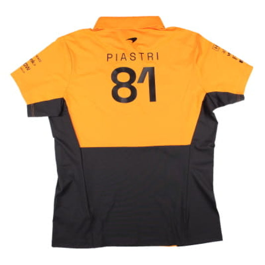 2024 McLaren Oscar Piastri Replica Polo Shirt - Autumn Glory (Womens)_1