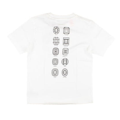 adidas Euro 2024 Official Emblem Stadium Tee (White) - Kids_1
