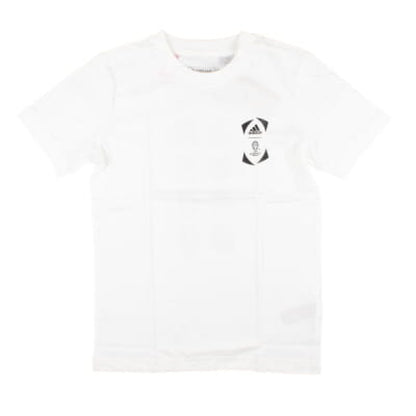 adidas Euro 2024 Official Emblem Stadium Tee (White) - Kids_1