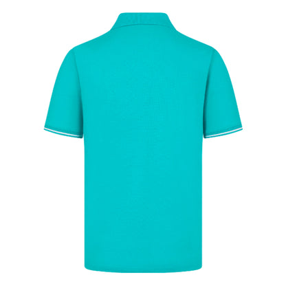 2024 Mercedes-AMG Team Polo Shirt (Ultra Teal)_1