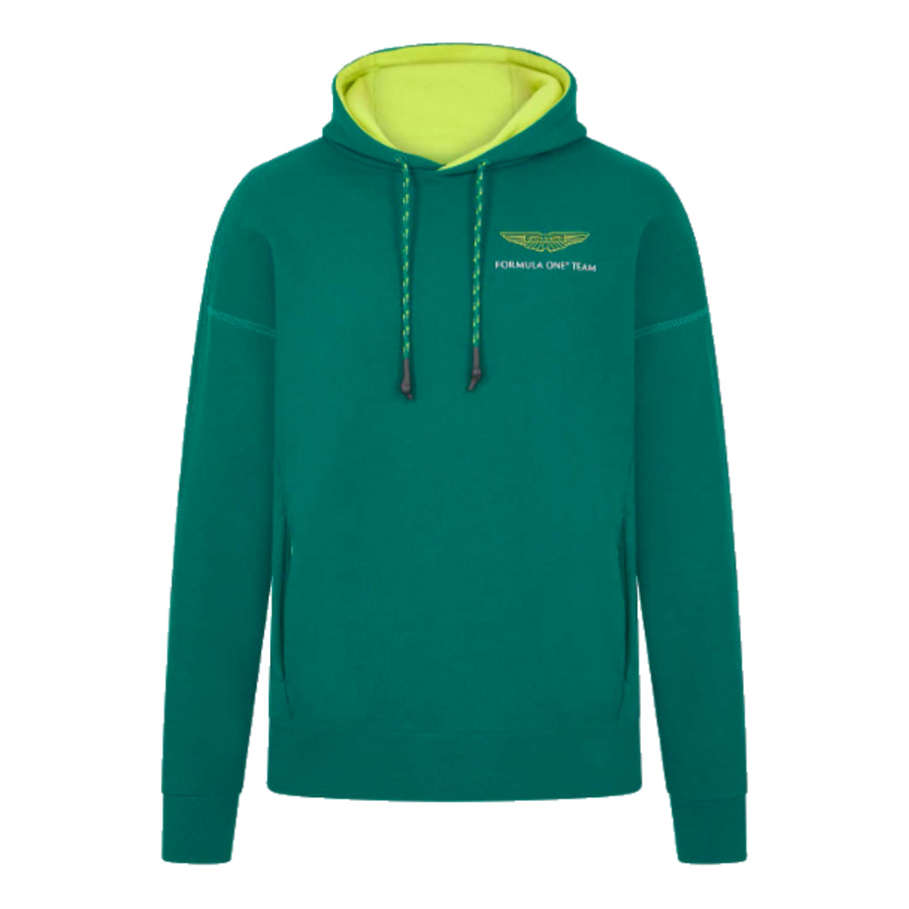 2024 Aston Martin Mens Logo Hoody (Green)_1