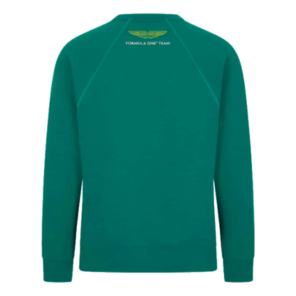 2024 Aston Martin Logo Crew Sweatshirt (Green)_1
