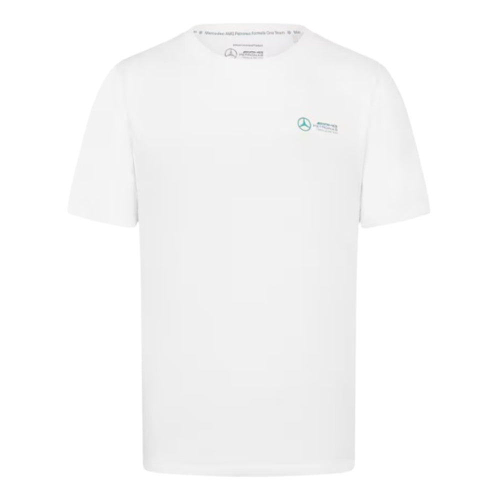2024 Mercedes-AMG Small Logo T-Shirt (White)_1