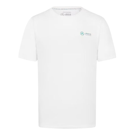 2024 Mercedes-AMG Small Logo T-Shirt (White)_1
