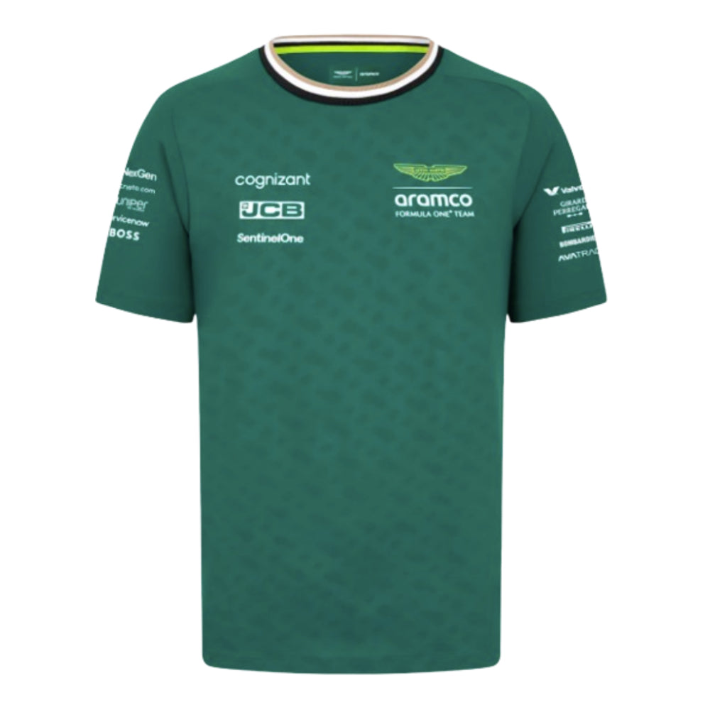2024 Aston Martin Fernando Alonso Team T-Shirt (Green)_1