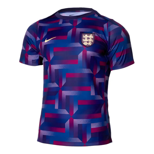 2024-2025 England Academy Pro Pre-Match Shirt (Purple Ink)_1