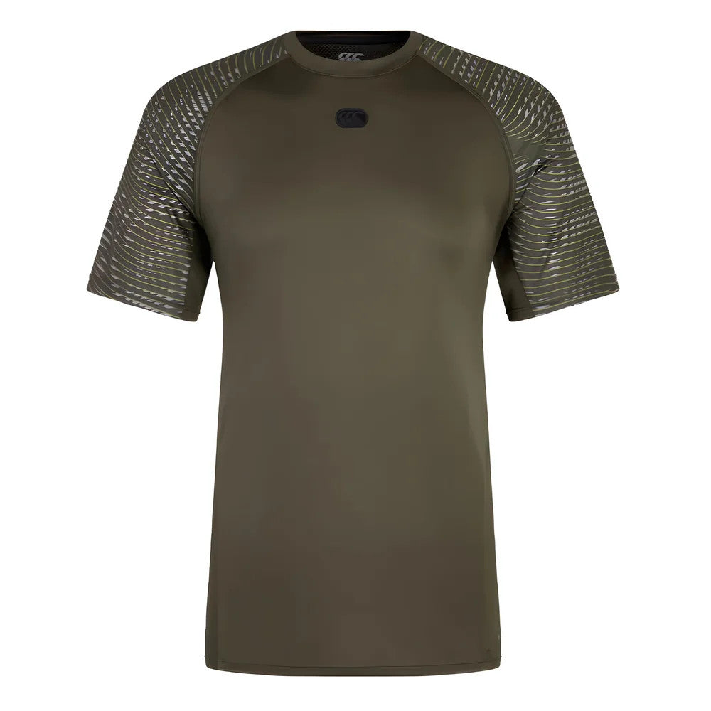 Canterbury Mens Vapordri Superlight Graphic Tee (Green)_0