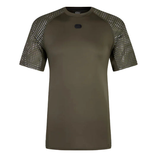 Canterbury Mens Vapordri Superlight Graphic Tee (Green)_0