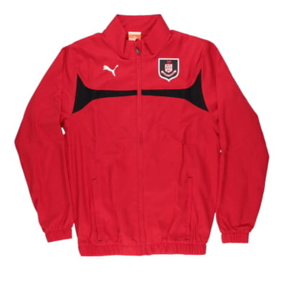 2014-2015 Airdrie Tracksuit Jacket (Red) - Kids_1