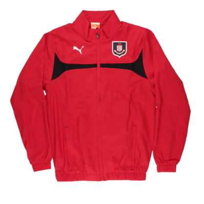 2014-2015 Airdrie Tracksuit Jacket (Red) - Kids_1