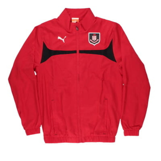 2014-2015 Airdrie Tracksuit Jacket (Red) - Kids_1