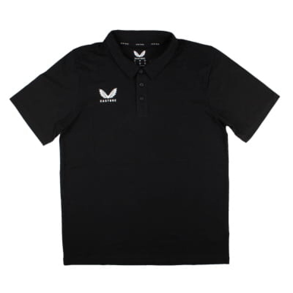 Castore Cotton Poly Leisure Polo Shirt (Black)_1