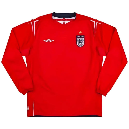 England 2004-06 Away L/S Shirt (XXL) (Excellent)_0