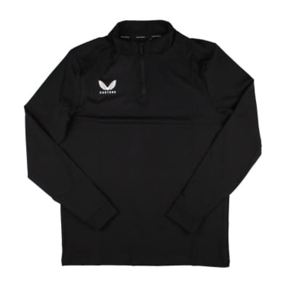 Castore 1/4 Zip Top (Black)_1