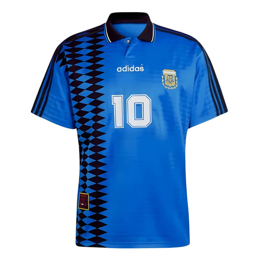Argentina Diego Maradona 1994 Away Shirt_0