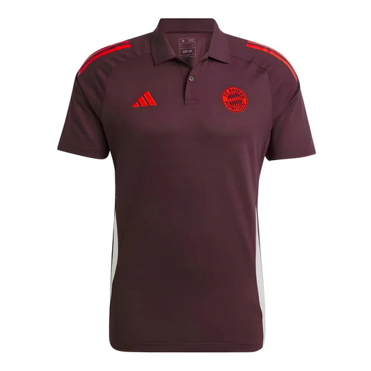 2024-2025 Bayern Munich Polo Shirt (Shadow Maroon)_1