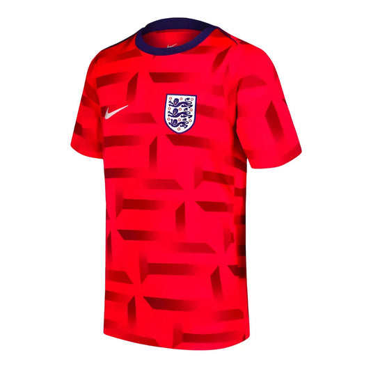 2024-2025 England Dri-FIT Pre-Match Shirt (Red)_1