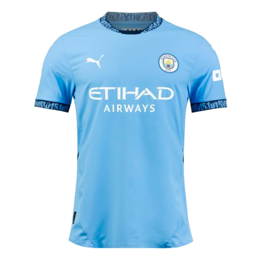 2024-2025 Man City Home Authentic Shirt_1