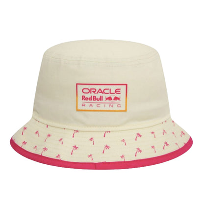 2024 Red Bull Racing Miami Off White Bucket Hat - Medium_1