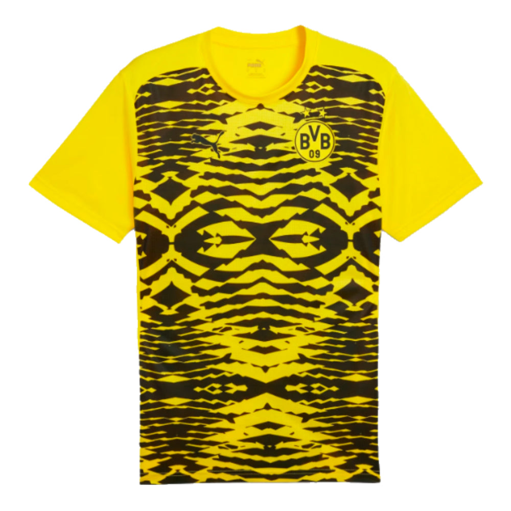 2024-2025 Borussia Dortmund Prematch SS Shirt (Yellow)_1
