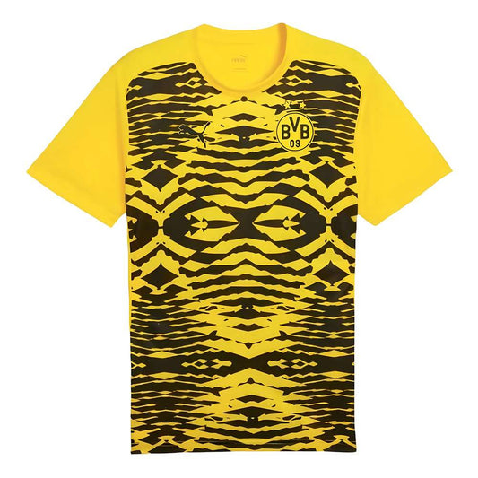 2024-2025 Borussia Dortmund Prematch SS Shirt (Yellow) - Kids_1