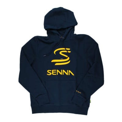 Ayrton Senna FW Mens Senna Logo Hoody_1