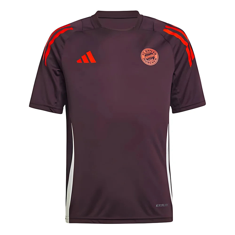 2024-2025 Bayern Munich Training Shirt (Shadow Maroon) - Kids_1