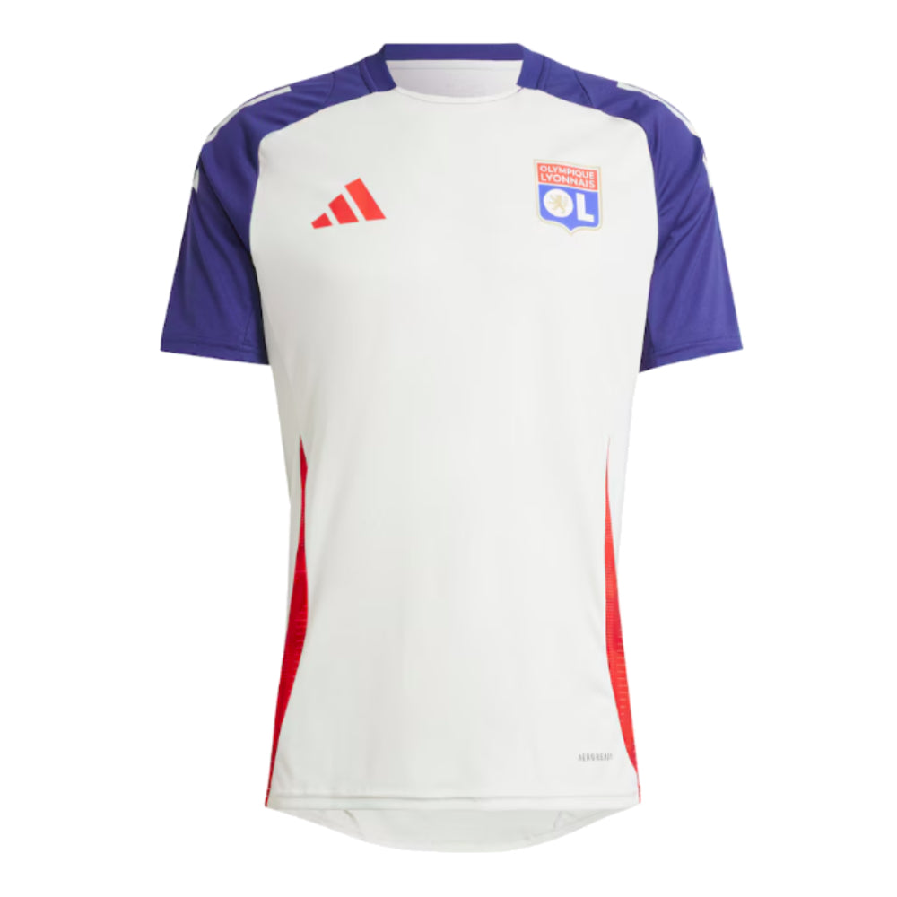 2024-2025 Olympique Lyon Training Jersey (White Tint)_1