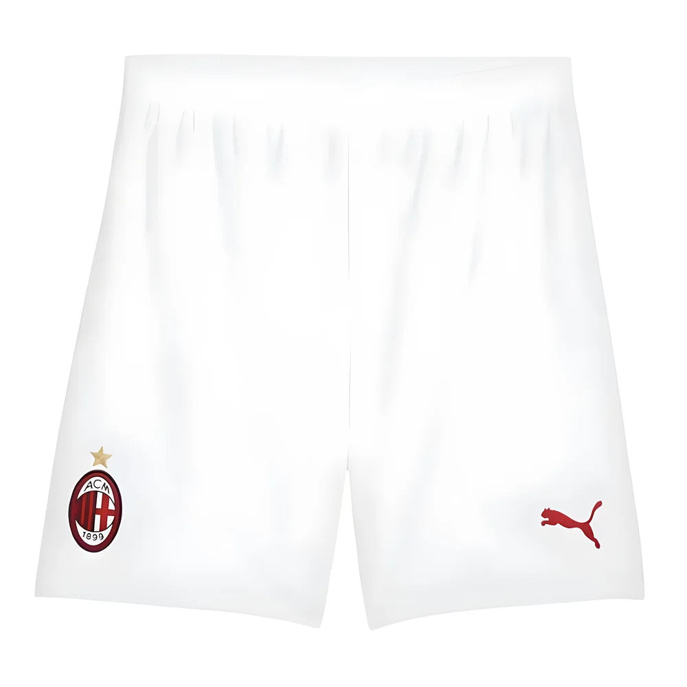2024-2025 AC Milan Home Shorts (White) - Kids_1