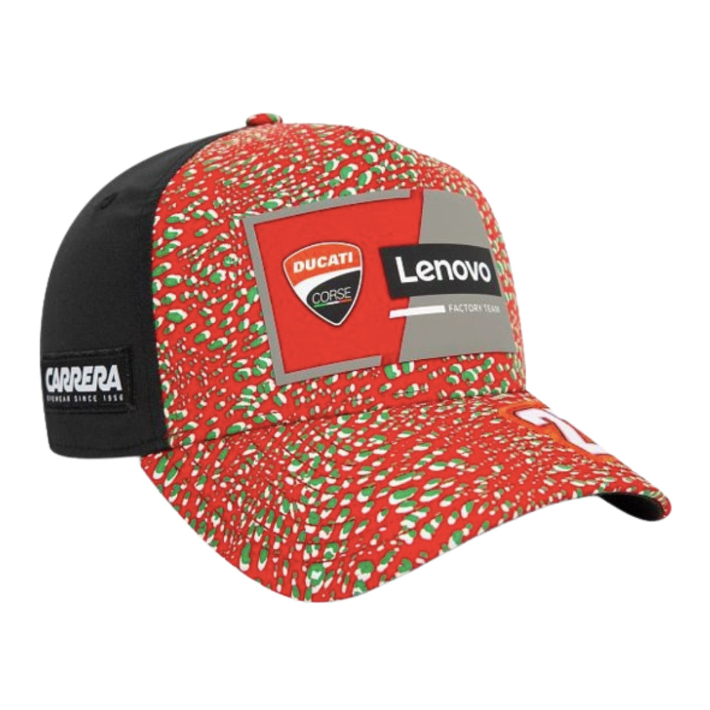 2024 Ducati Team Enea Bastianini Mugello Cap (Scarlet)_2
