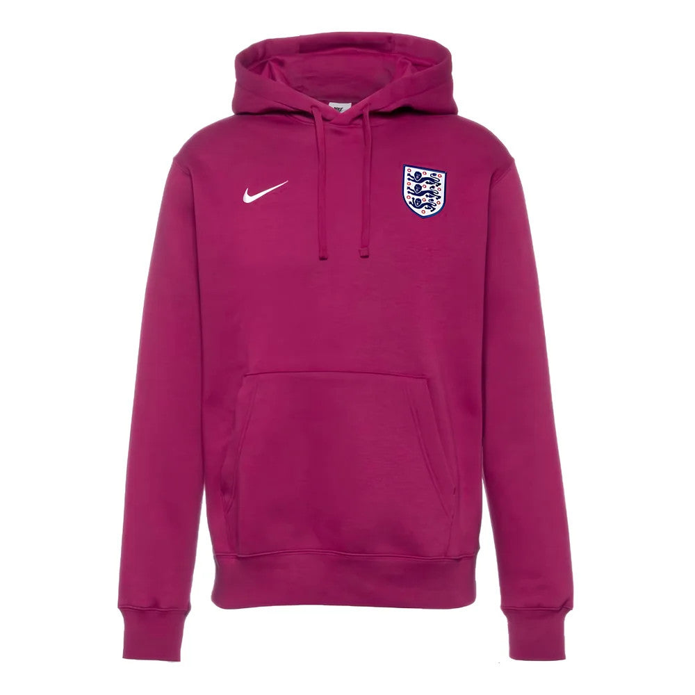 2024-2025 England Football Pullover Hoodie (Rosewood)_1