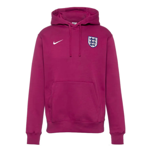 2024-2025 England Football Pullover Hoodie (Rosewood)_1