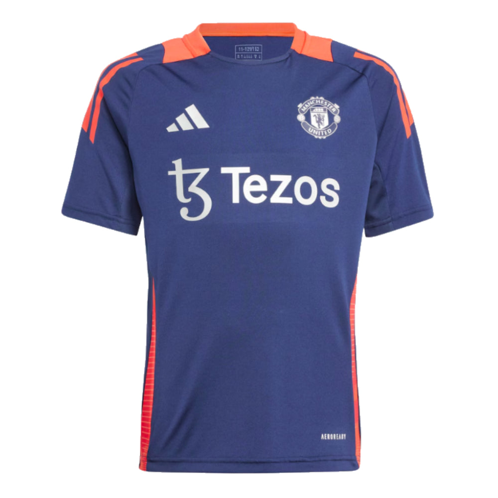 2024-2025 Man Utd Training Jersey (Night Indigo) - Kids_1