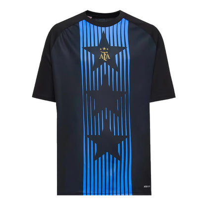 2024-2025 Argentina Pre-Match Shirt (Black) - Kids_1