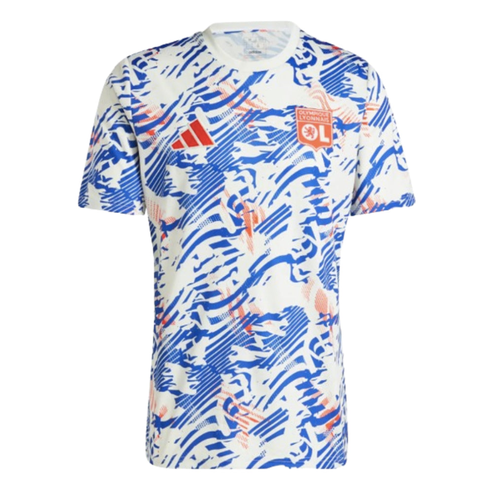 2024-2025 Olympique Lyon Pre-Match Shirt (White)_1