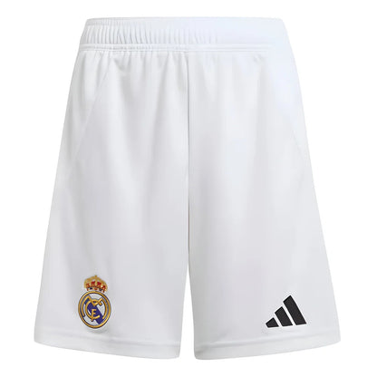 2024-2025 Real Madrid Home Shorts (White) - Kids_1