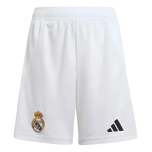 2024-2025 Real Madrid Home Shorts (White) - Kids_1