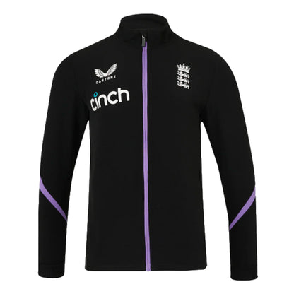 2024 England Cricket Anthem Jacket (Black)_1