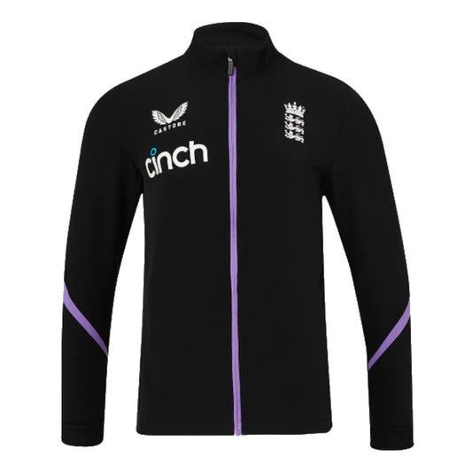2024 England Cricket Anthem Jacket (Black)_1